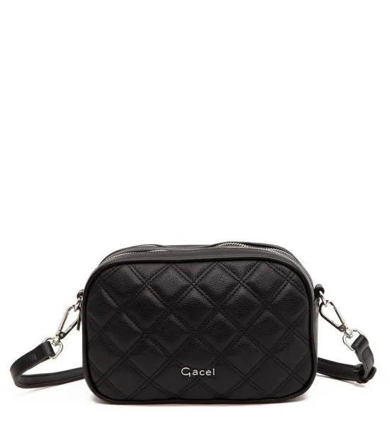 Cartera Graneado Negro CAR3418 Gacel - Imagen 6