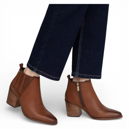 Botin Mujer Tostado Envejecido Bruna Gacel - Imagen 4