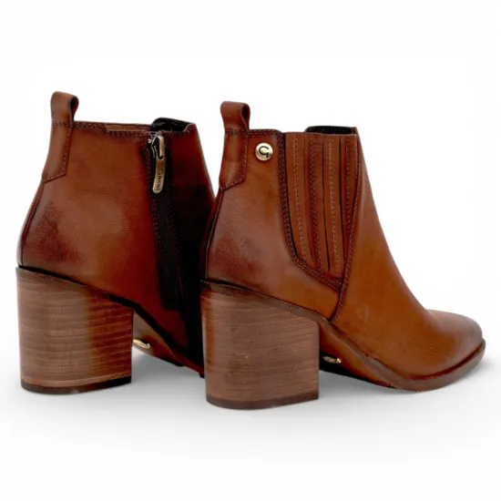 Botin Mujer Tostado Envejecido Bruna Gacel - Imagen 5