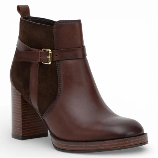 Botin Mujer Napa Chocolate Juana Gacel - Imagen 2