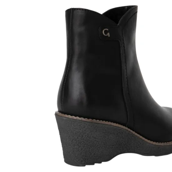Botin Mujer Napa Negro Leda Gacel - Imagen 3