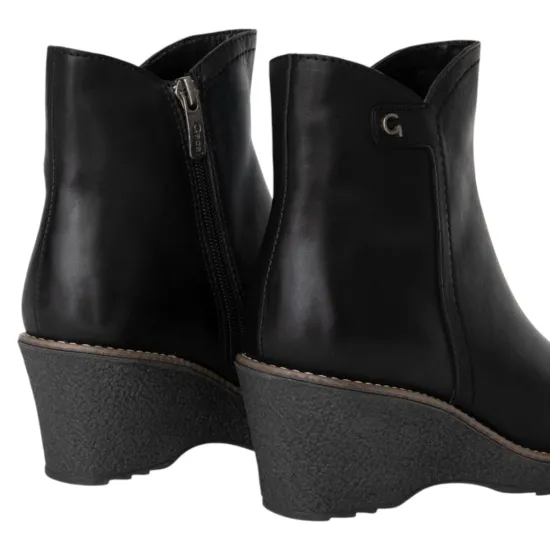 Botin Mujer Napa Negro Leda Gacel - Imagen 5