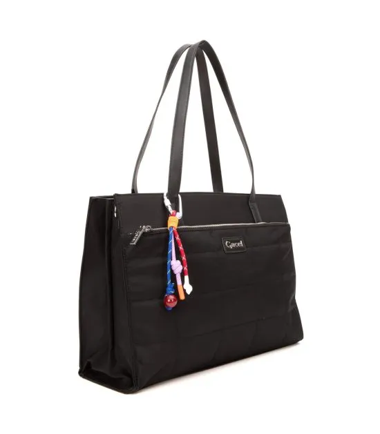 Cartera Shopping Notebook Negro Gacel - Imagen 3