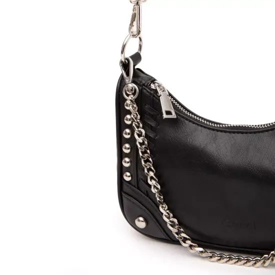 Cartera Bandolera Pequeña Gacel Negro Car3476 - Imagen 2