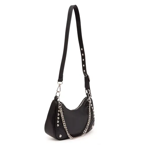 Cartera Bandolera Pequeña Gacel Negro Car3476 - Imagen 4