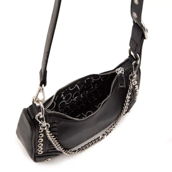 Cartera Bandolera Pequeña Gacel Negro Car3476 - Imagen 5