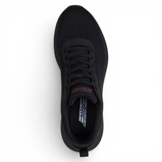 Zapatilla Hombre Urbana Flex Moda Negra Skechers Bobs - Imagen 2