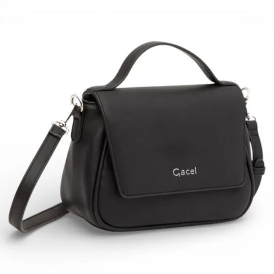 Cartera Sintetico Negro CAR3456 Gacel - Imagen 2