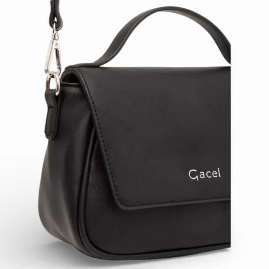 Cartera Sintetico Negro CAR3456 Gacel - Imagen 5