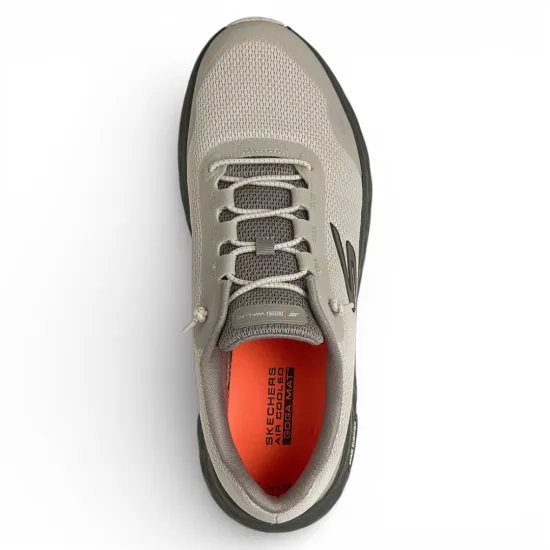 Zapatilla Hombre Go Walk Max Cushioning Flex Taupe Skechers - Imagen 2