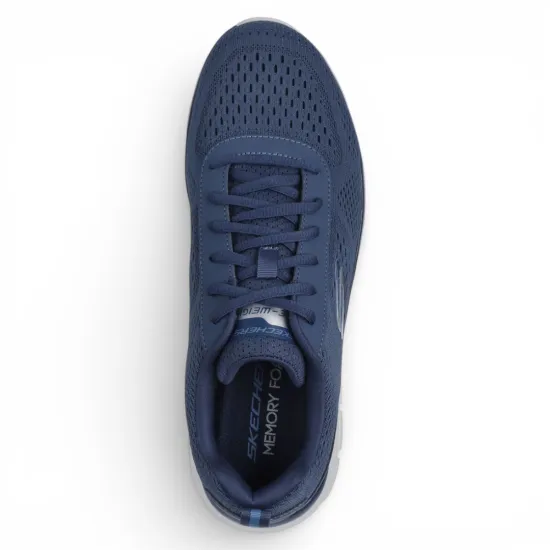 Zapatilla Hombre Track Leshur Azul Skechers - Imagen 4