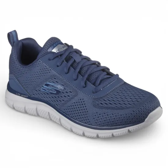 Zapatilla Hombre Track Leshur Azul Skechers - Imagen 5