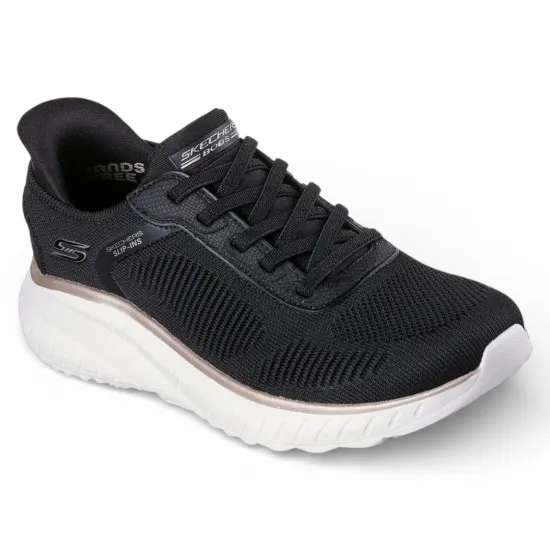 Zapatilla Mujer Bobs Squad Chaos Current Bkgd Skechers - Imagen 5