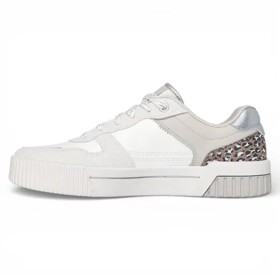 Zapatilla Mujer Jade Wmlt Blanco Skechers - Imagen 2