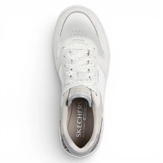Zapatilla Mujer Jade Wmlt Blanco Skechers - Imagen 5
