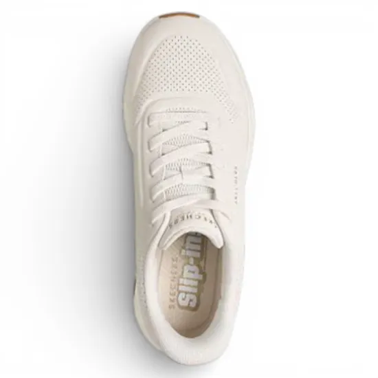 Zapatilla Mujer Uno Glide Step White Skechers - Imagen 4