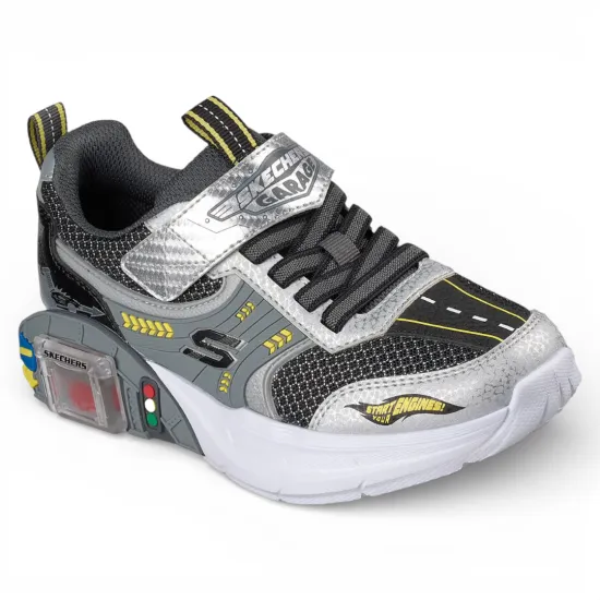 Zapatilla Niño Garage Gris Skechers - Imagen 5