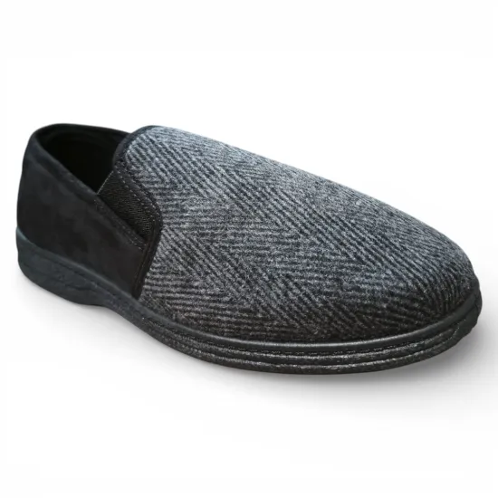 Zapato Hombre Descanso Espiga Gris Windsor Passer - Imagen 6