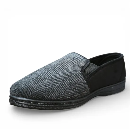 Zapato Hombre Descanso Espiga Gris Windsor Passer - Imagen 7
