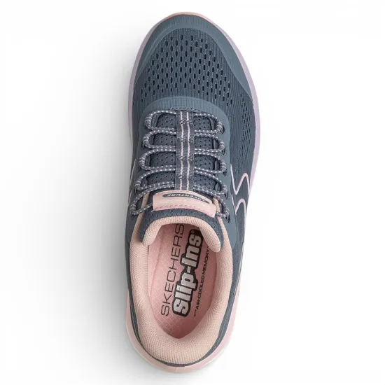 Zapatilla Mujer Glide Step Azul Skechers - Imagen 2