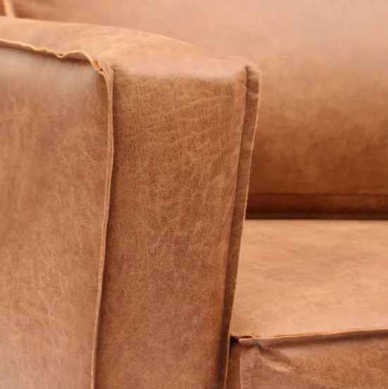 Seccional Luna De Cuero Bonded Barra Design - Imagen 3