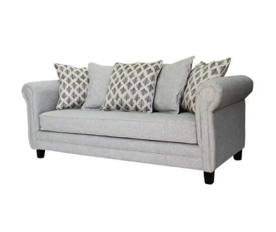 Sofa Provenza 3C Gris Claro Barra Design - Imagen 2