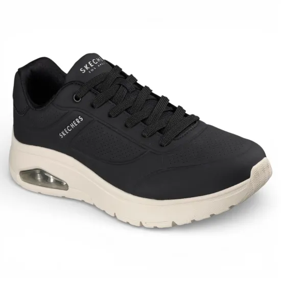 Zapatilla Hombre Uno Flex Echo Air Negro Skechers - Imagen 5