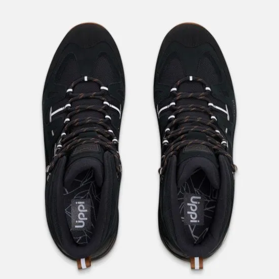 Botin Trekking Hombre Puelo Cs Hi Negro Cafe Lippi - Imagen 6