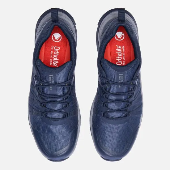 Zapatilla Hiking Hombre Vulcano Iron Stone B-dry Azul Oscuro Lippi - Imagen 6