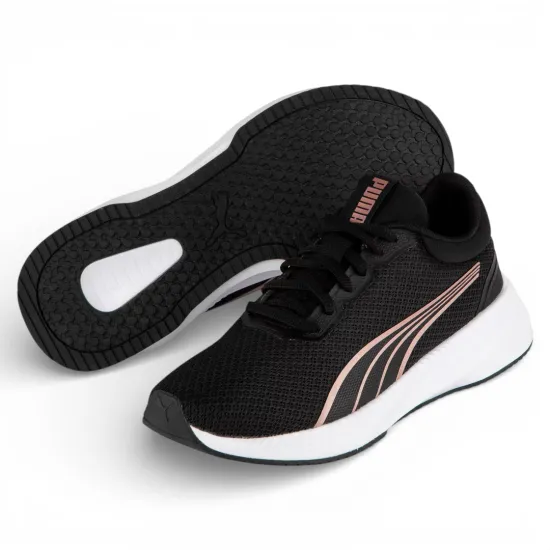 Zapatilla Running Mujer Flyer Lite 3 Evo Wns Black Puma - Imagen 6