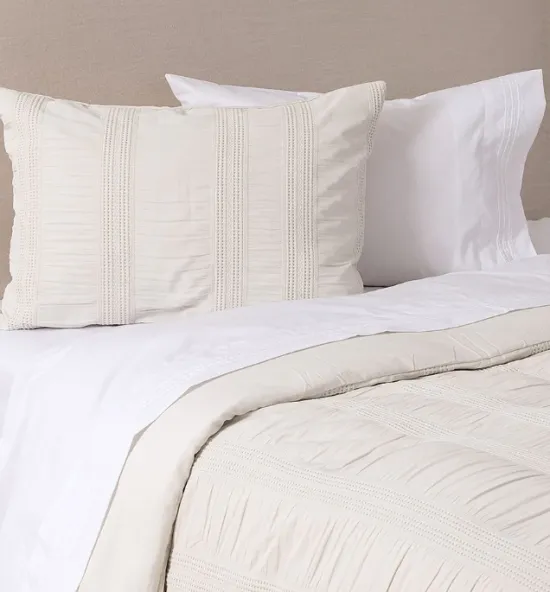Funda Plumón Waffle Gala King Beige Fabrics - Imagen 2