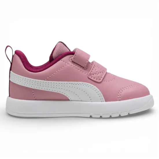Zapatilla Niña Courtflex V3 Poised Pink Puma - Imagen 3