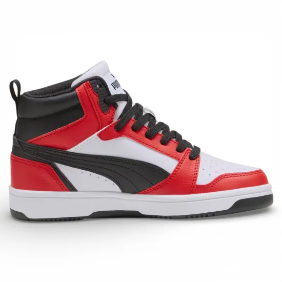 Zapatilla Juvenil Caña Alta Rebound V6 Mid Jr Puma - Imagen 3