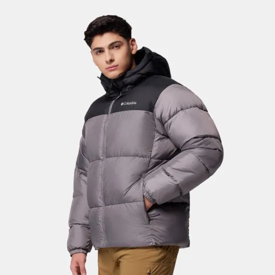 Parka Hombre Columbia Puffect II Hooded Gris - Imagen 2