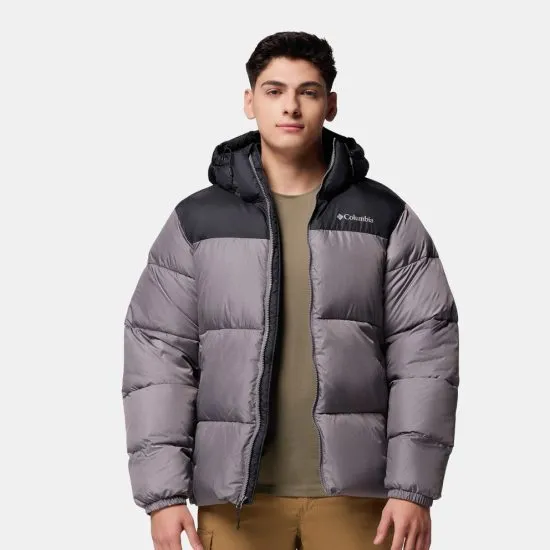 Parka Hombre Columbia Puffect II Hooded Gris - Imagen 3