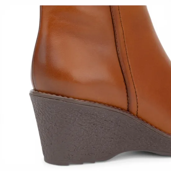 Bota Mujer Leda Tostado Envejecido Gacel - Imagen 2