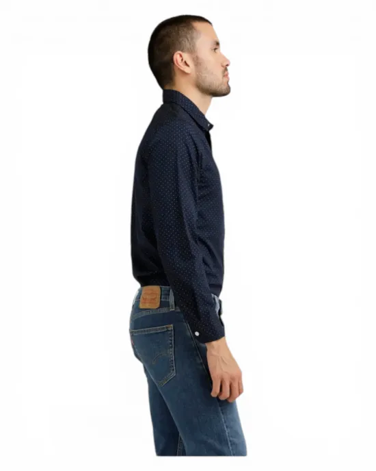 Camisa Hombre Classic Standart Azul Levis - Imagen 2
