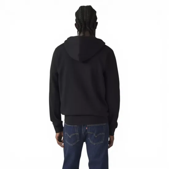 Polerón Hombre Regular Fit Negro con Capucha Levis - Imagen 3