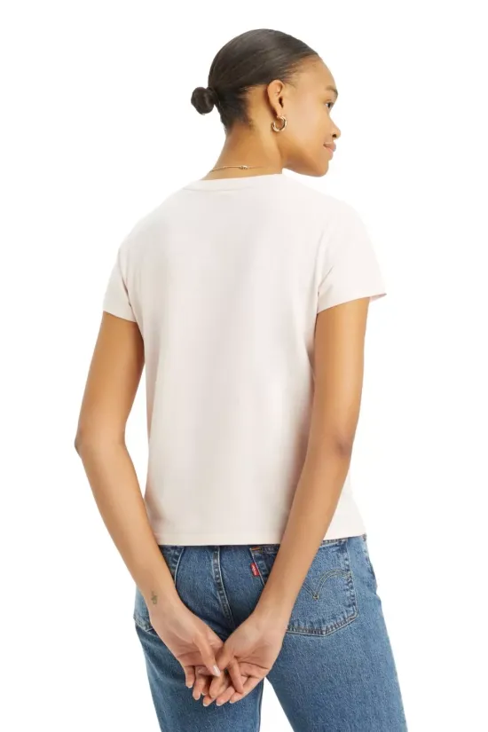 Polera Mujer Perfect Tee Rosado Cuello Redondo Levis - Imagen 4