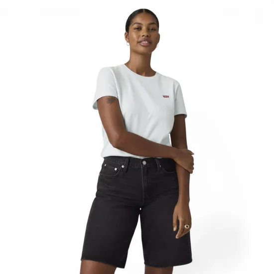 Polera Mujer Perfect Tee Azul Claro Country Air Levis - Imagen 2