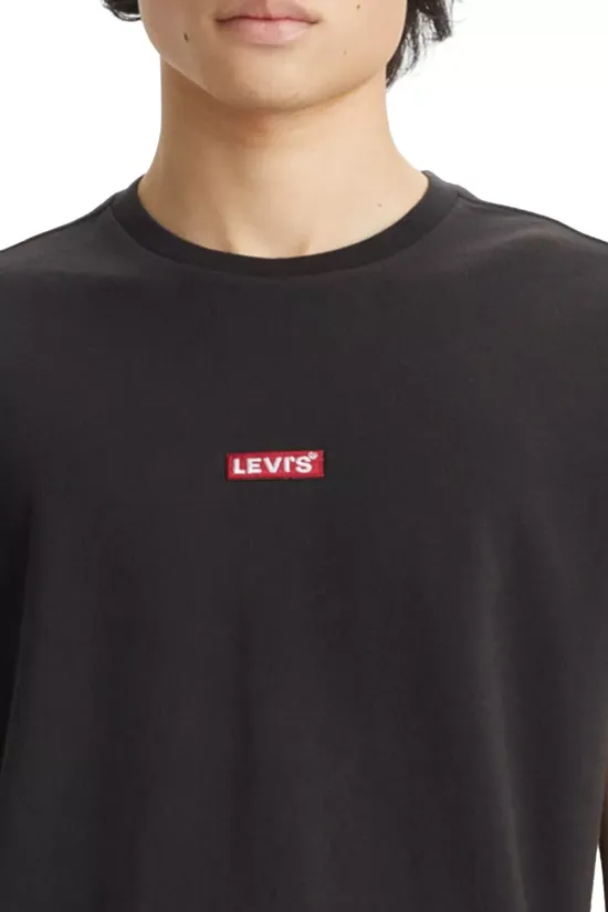 Polera Hombre Relaxed Baby Tab Negro Levis - Imagen 3