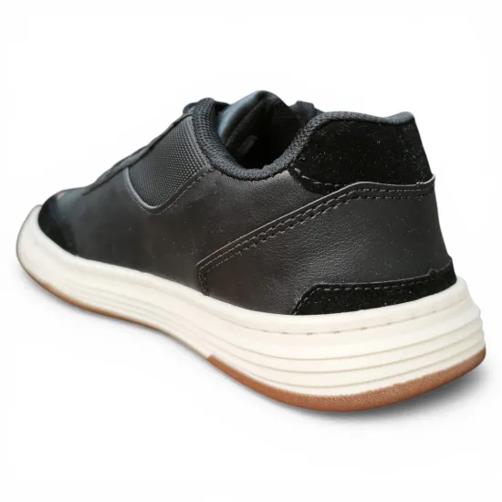 Zapatilla Hombre Urbana Negra Napoli Cordón Manchester Brasil - Imagen 7