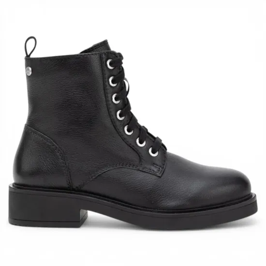 Botin Mujer Napa Negro Dahlia Gacel - Imagen 4