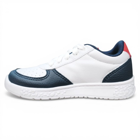 Zapatilla Niño Blanco Azul Cocodrilo Dino Park - Imagen 4