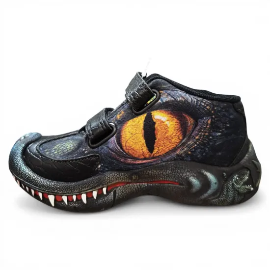 Zapatilla Niño DSP126 Dragón Negro Dino Park - Imagen 6