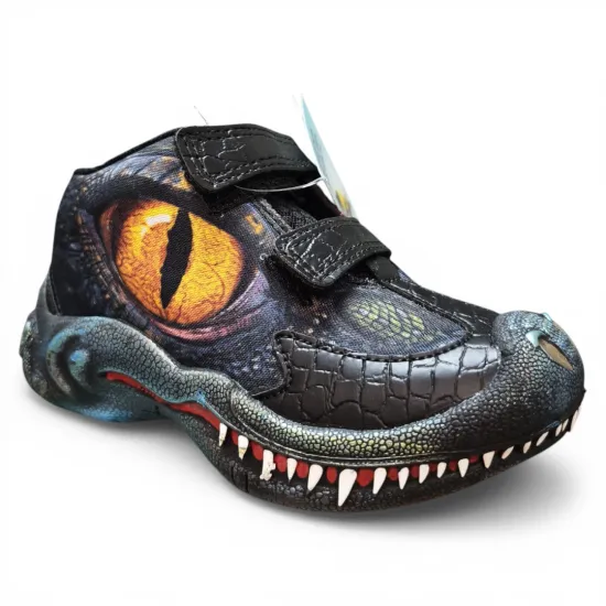 Zapatilla Niño DSP126 Dragón Negro Dino Park - Imagen 7