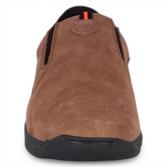 Zapato Hombre Sin Cordones Rover Cuero Café London Adixt - Imagen 3