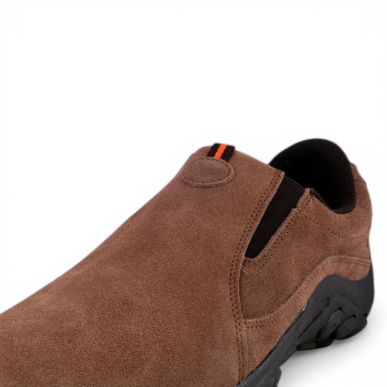 Zapato Hombre Sin Cordones Rover Cuero Café London Adixt - Imagen 4