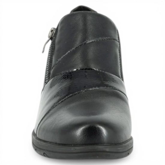 Zapato Zueco Mujer Siena Tacón Negro Alquimia - Imagen 5