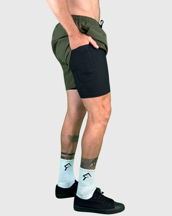 Short Hombre 2 en 1 Perfect Army Konko - Imagen 4